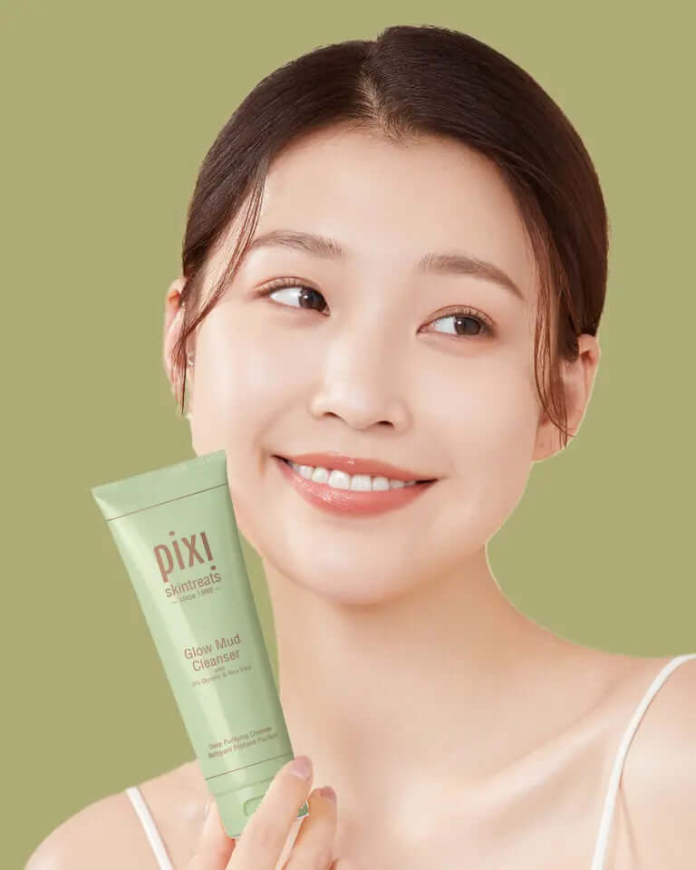 Pixi glow mud cleanser model