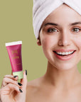 Pixi Sheer Cheek Gel Blush - Rosy model