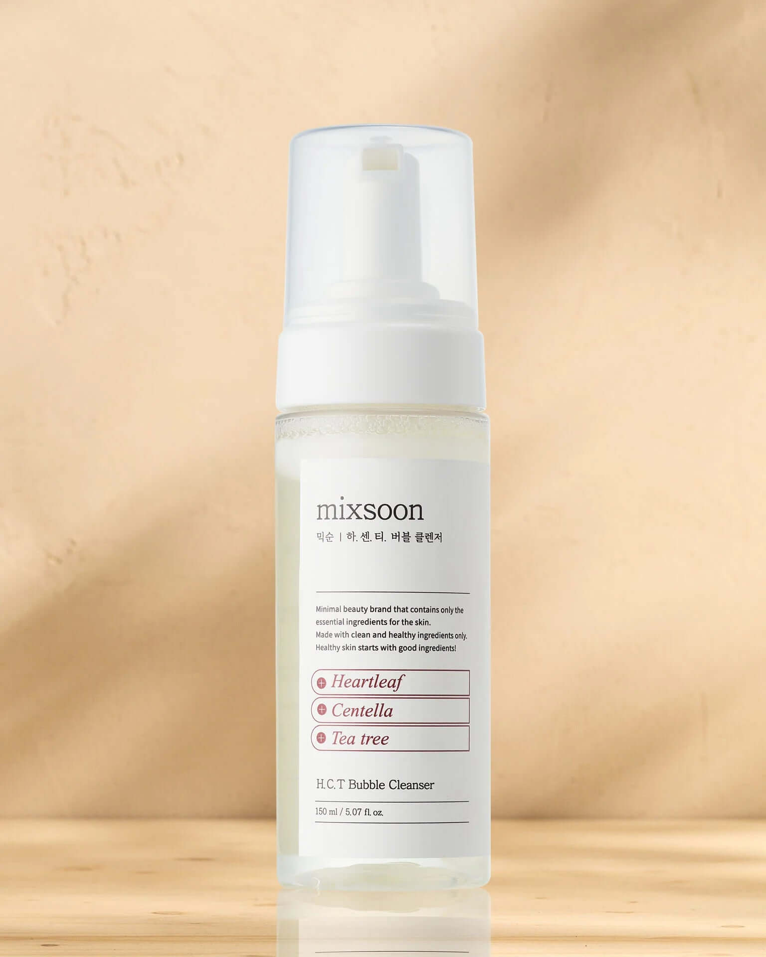 Mixsoon Heart Leaf Centella H.C.T. Bubble Cleanser 150ML