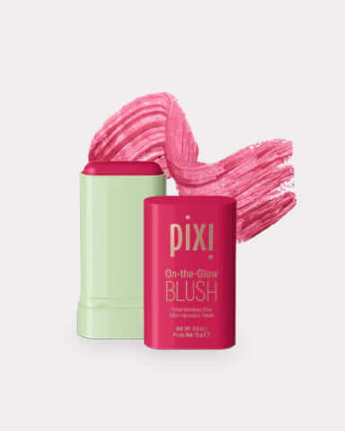 Pixi On-The-Glow Blush Ruby with swatch
