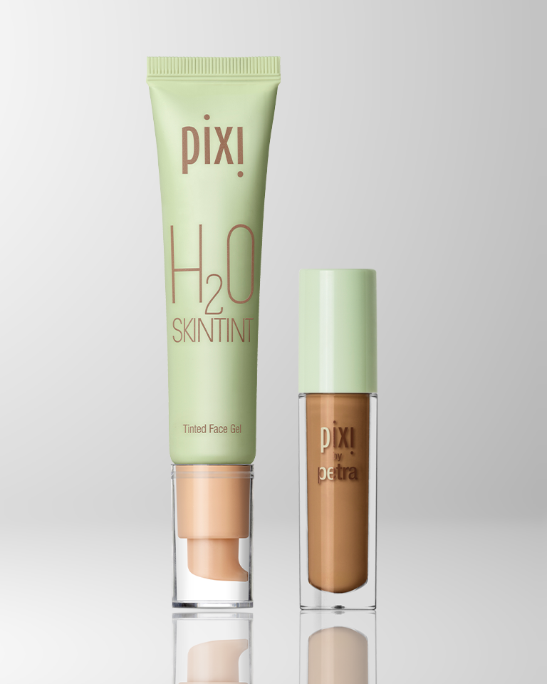 Pixi H20 Skintint (Nude) + Pat Away (Caramel)