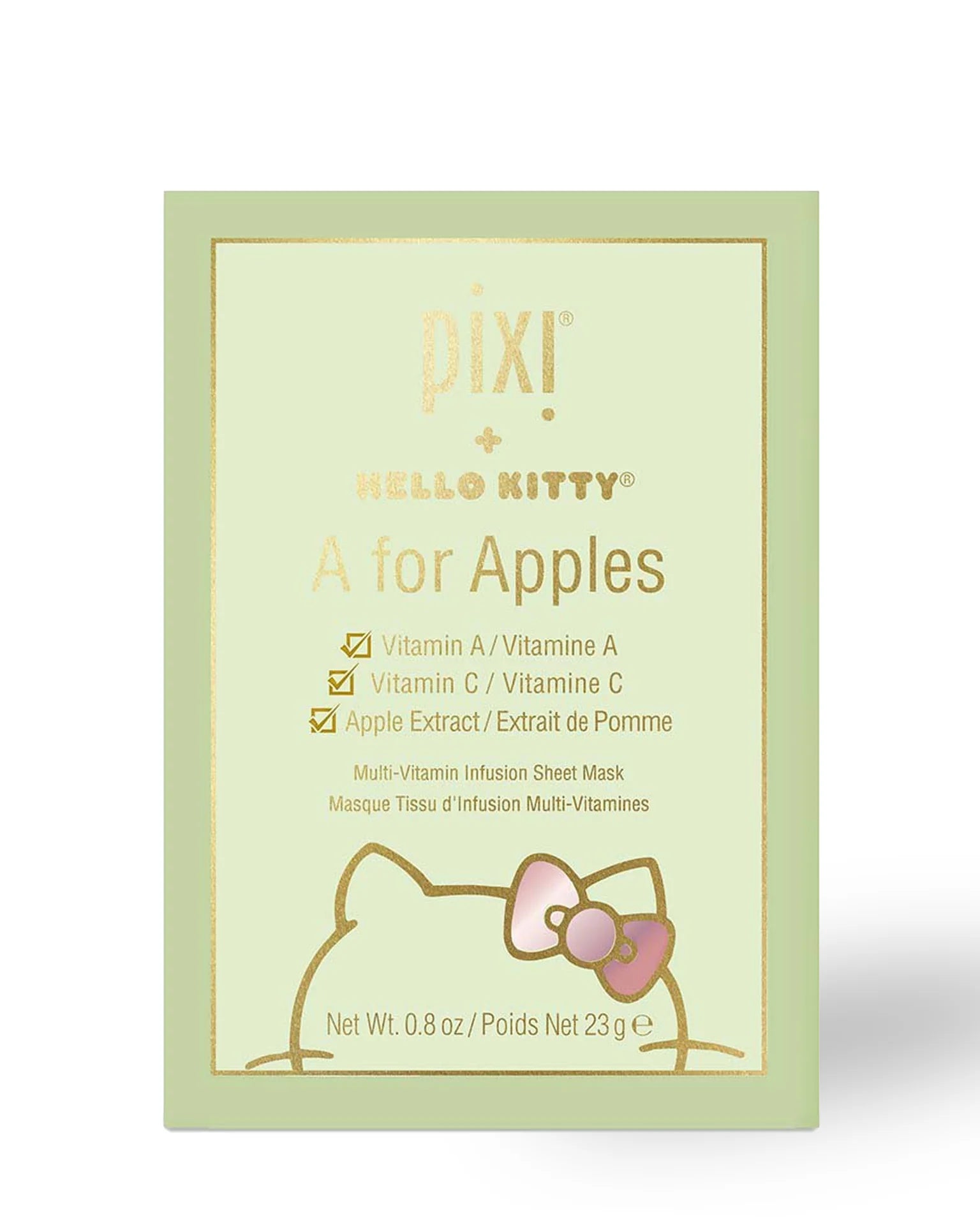 Pixi + Hello Kitty A for Apples Sheet Masks (1 sheet)