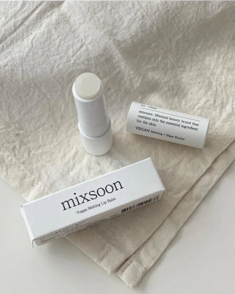 Mixsoon Vegan Moisturizing Lip Balm 4.5G - Clear