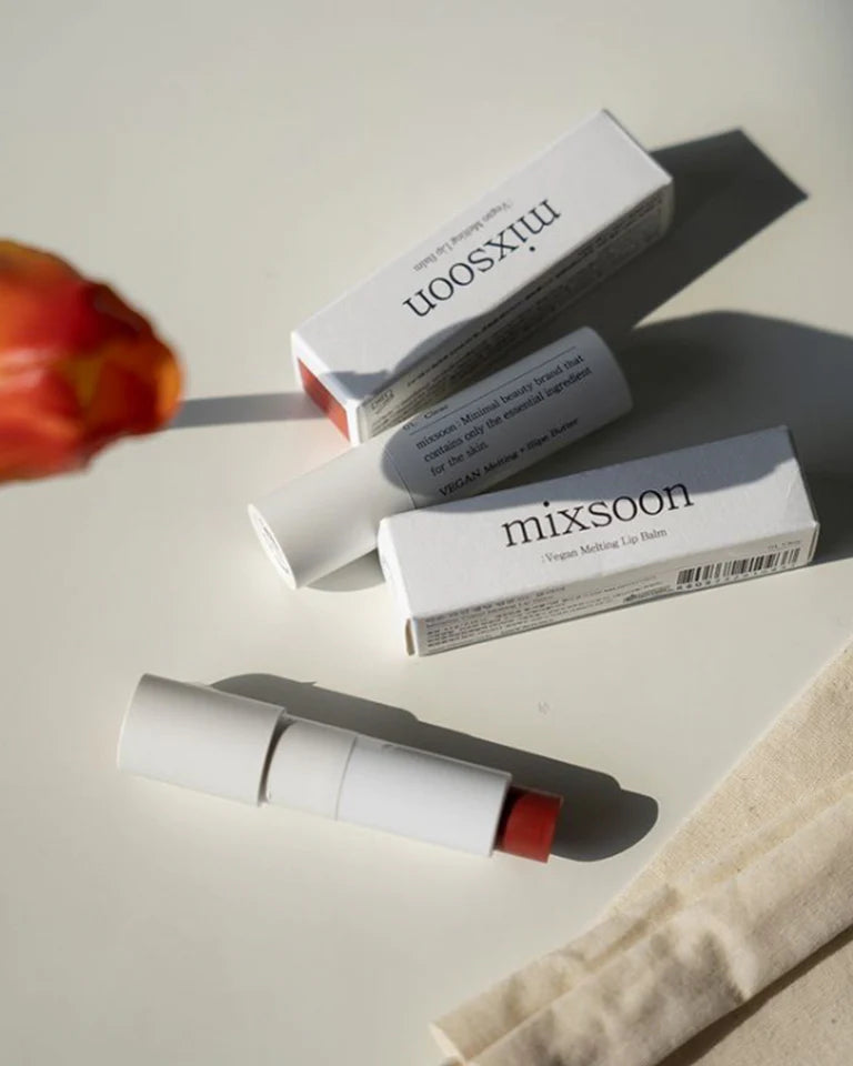Mixsoon Vegan Moisturizing Lip Balm 4.5G - Dry Rose