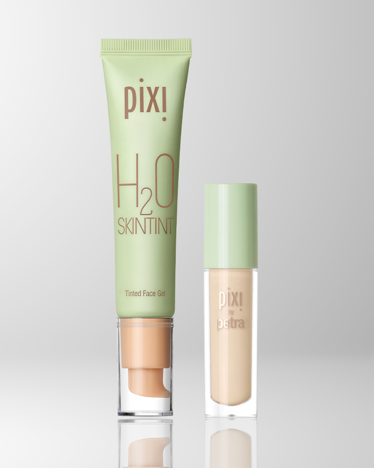 Pixi H20 Skintint (Nude) + Pat Away (Cream)