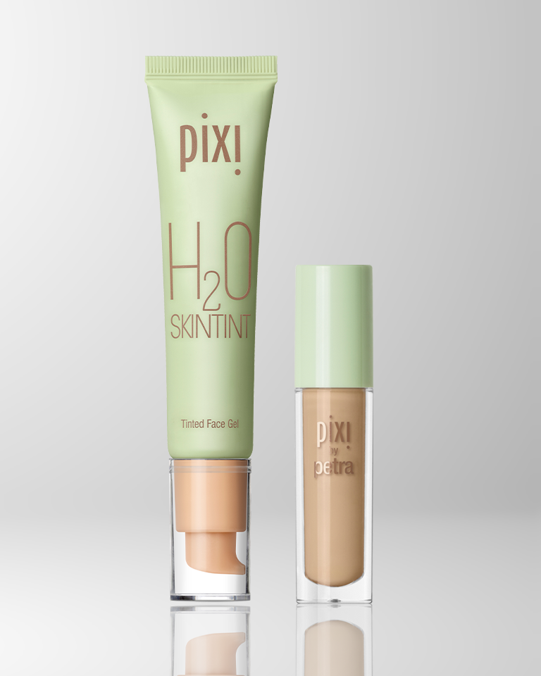 Pixi H20 Skintint (Nude) + Pat Away (Warm)
