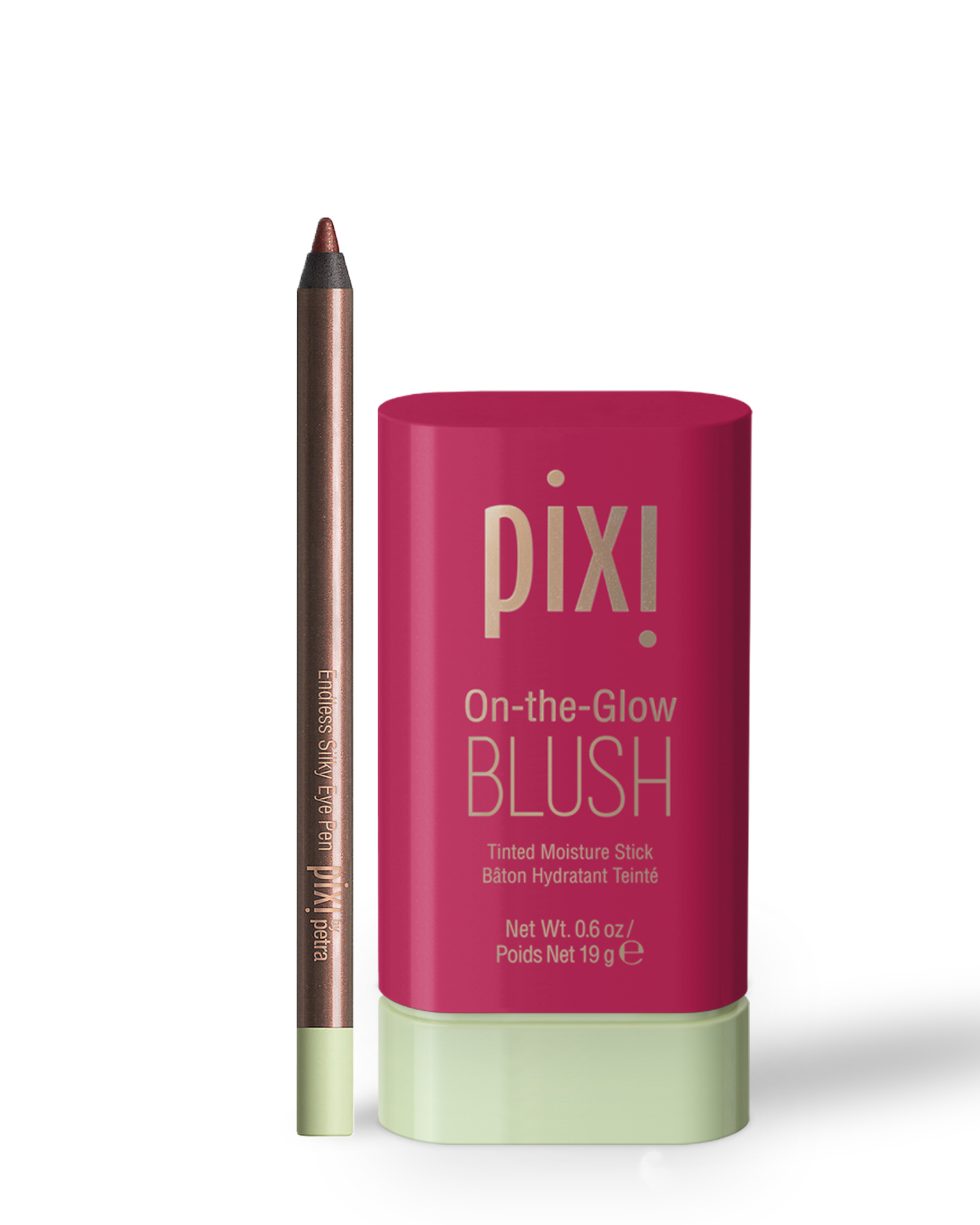 Pixi Everyday Dewy &amp; Define (On-the-Glow Blush + Endless Silky Eye Pen)