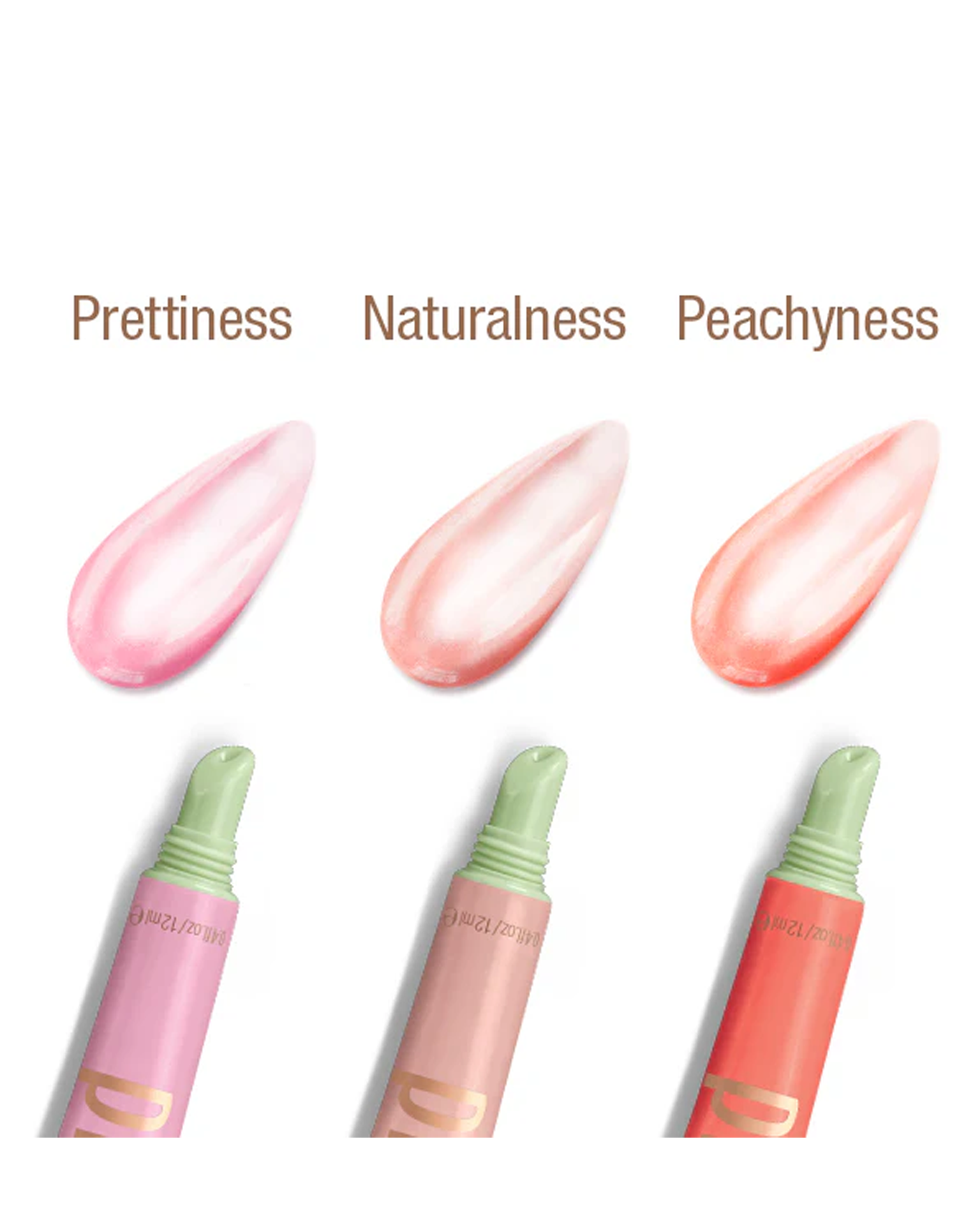 Pixi Lip Tone Trio - Assortment 1 (Naturalness, Prettiness, Peachyness)